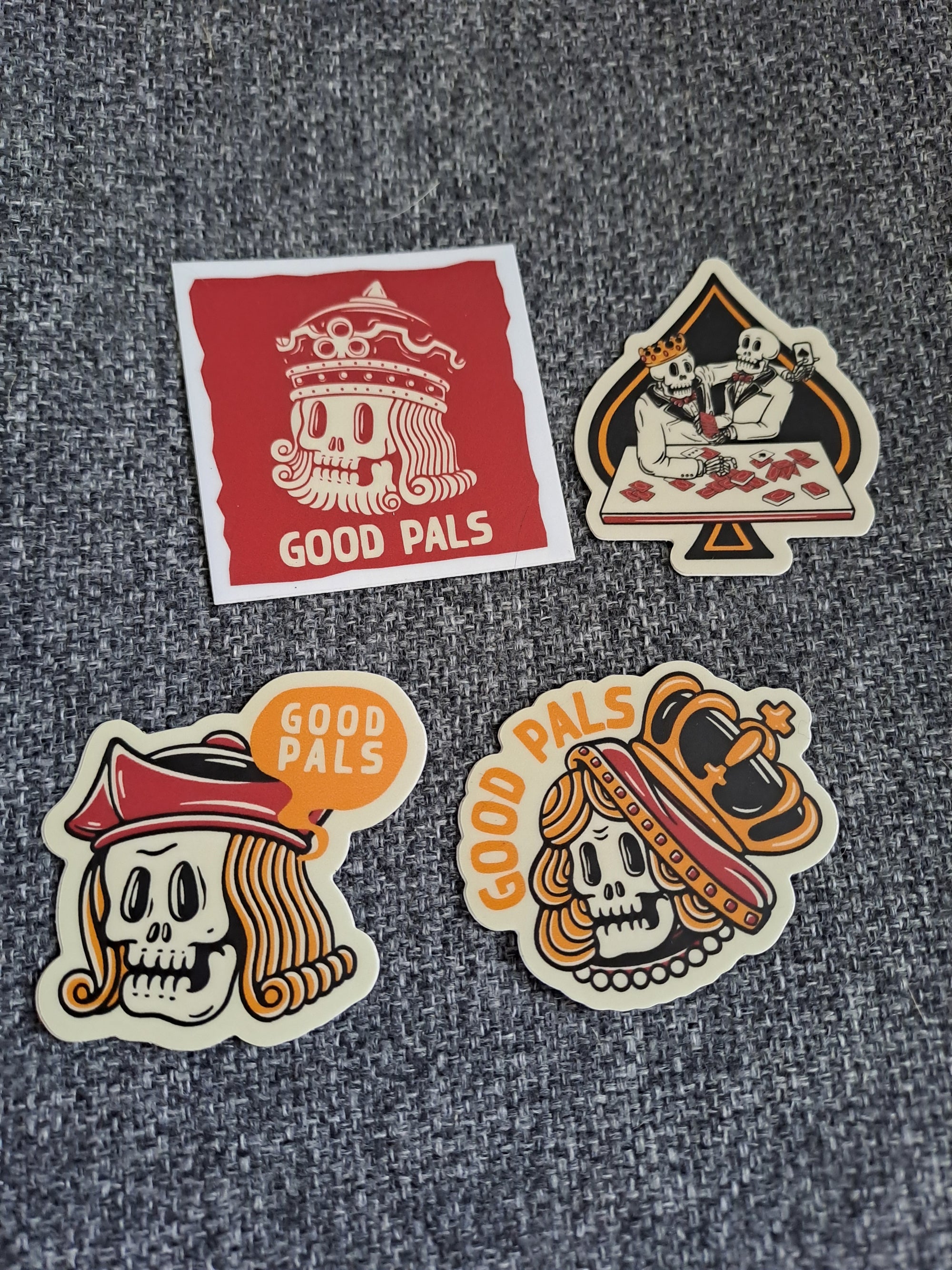 Good Pals Chancers STICKER PACKS (12-30 stickers)
