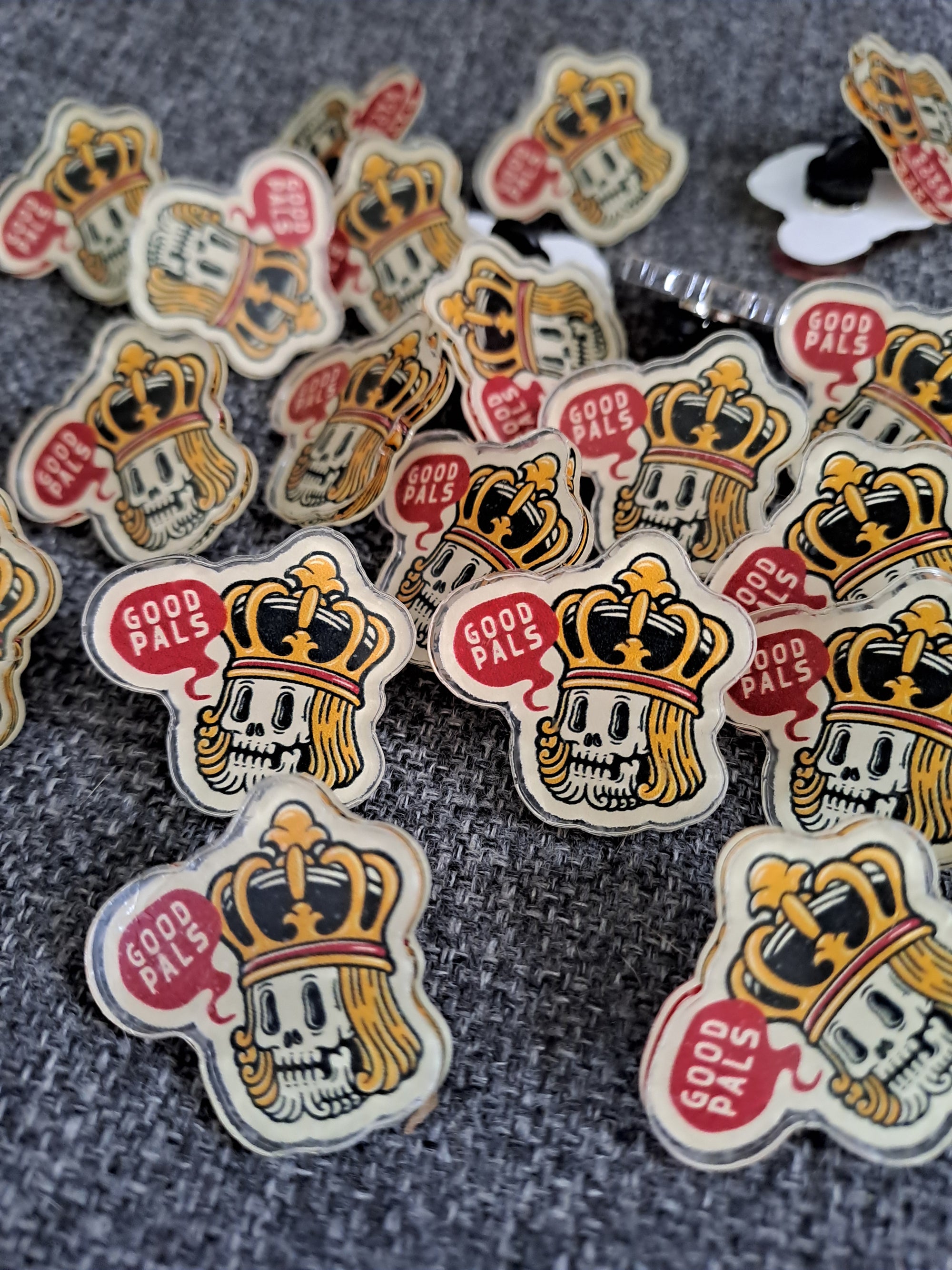 The King (Acrylic Pin) - Good Pals