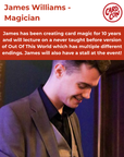 The Card Convention TICKET (2026) - UK Playing Card Event for Magicians, Cardists, Collectors