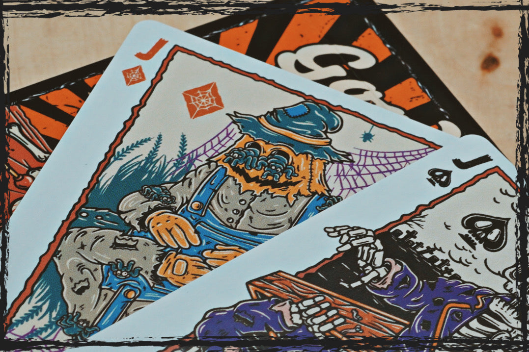 Good Pals Halloween Tales Playing Cards - Gilded Purple (Edition of 75)