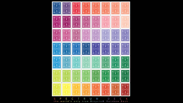 Spectrum Deck by Bicycle Playing Cards