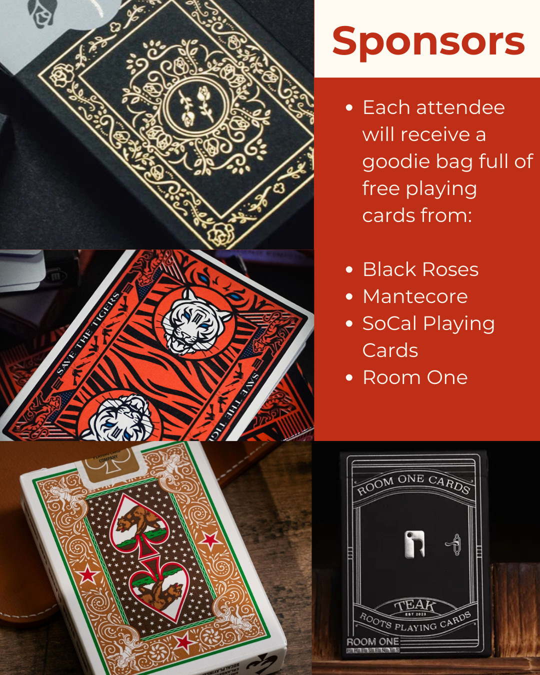 The Card Convention TICKET (2025) - UK Playing Card Event for Magicians, Cardists, Collectors