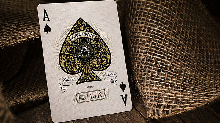 Artisans Playing Cards (Black) - Theory 11 *7 days delivery*