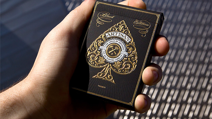 Artisans Playing Cards (Black) - Theory 11 *7 days delivery*