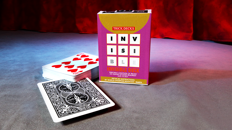 Invisible Deck Bicycle Playing Cards - Magic Trick