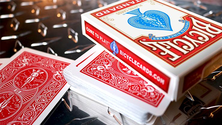 Bicycle Standard Poker Playing Cards (Red / Blue - New Box)