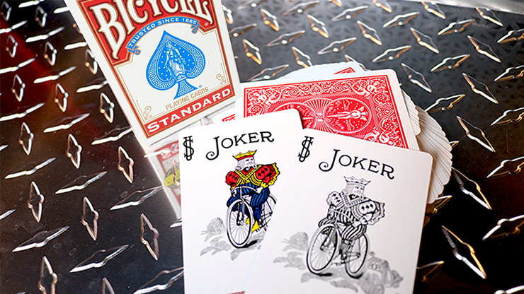 Bicycle Standard Poker Playing Cards (Red / Blue - New Box)