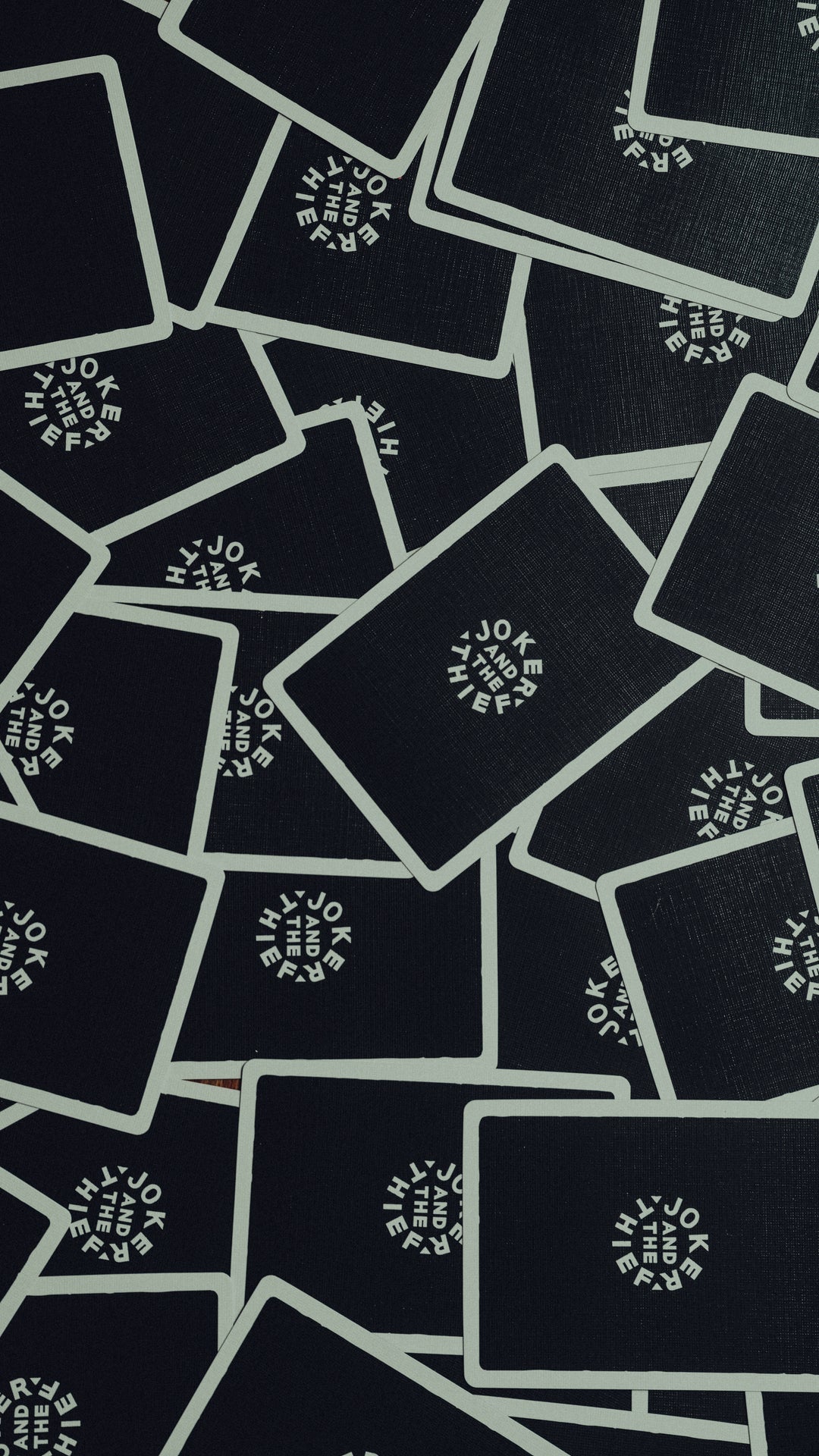597 Playing Cards (Black) by Joker & The Thief
