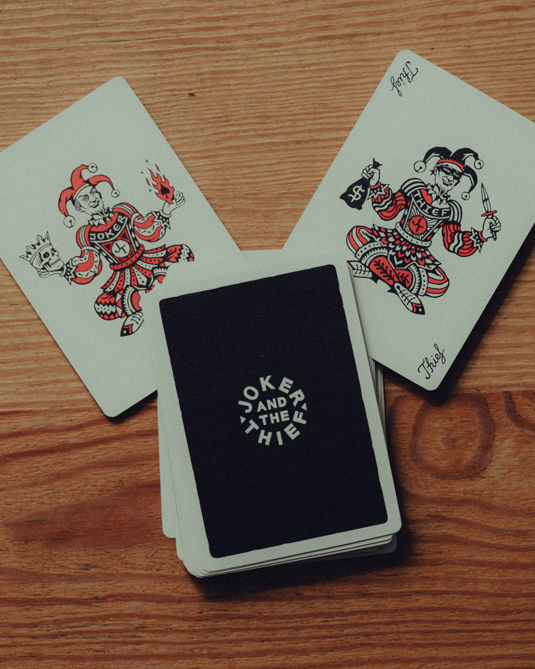 597 Playing Cards (Black) by Joker & The Thief