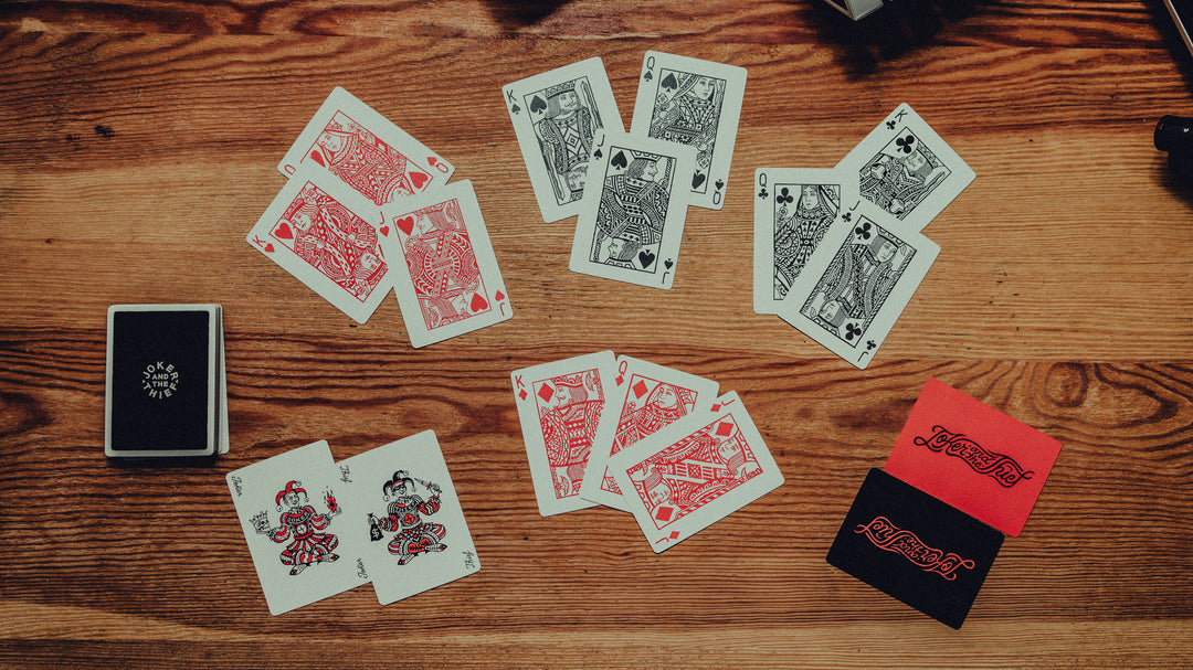 597 Playing Cards (Black) by Joker & The Thief