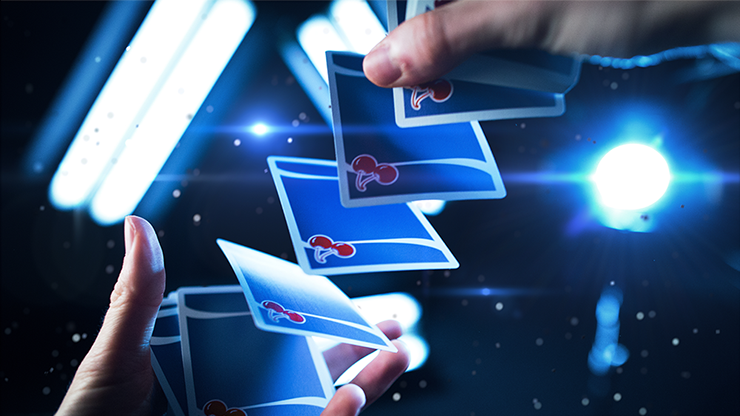 Cherry Casino (Tahoe Blue) Playing Cards