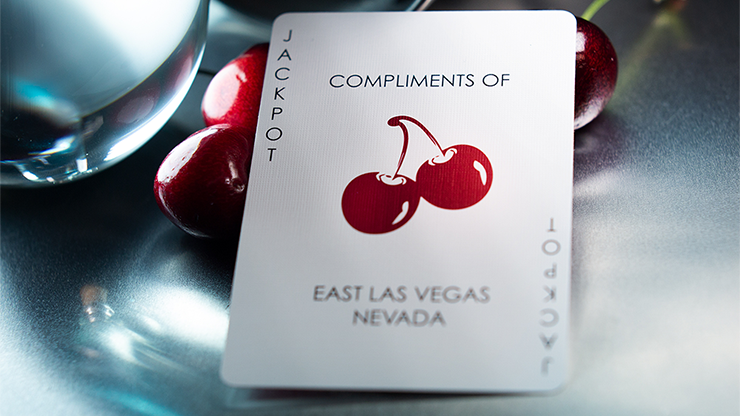 Cherry Casino (Tahoe Blue) Playing Cards
