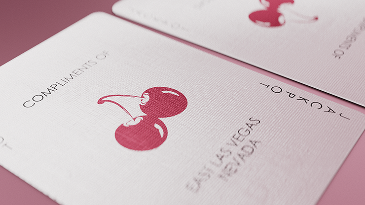 Cherry Casino (Flamingo Quartz Pink) Playing Cards