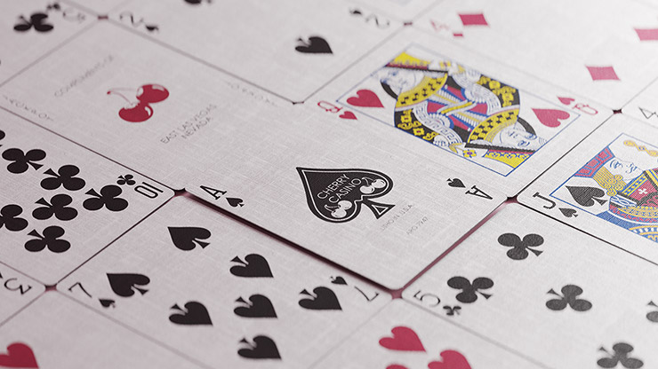 Cherry Casino (Flamingo Quartz Pink) Playing Cards