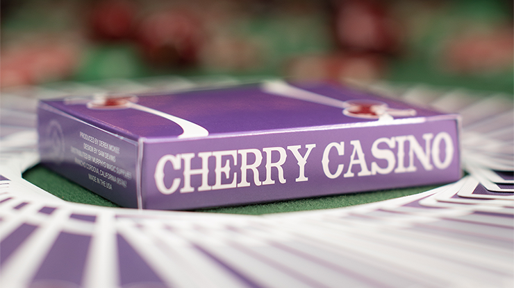 Cherry Casino (Desert Inn Purple) Playing Cards