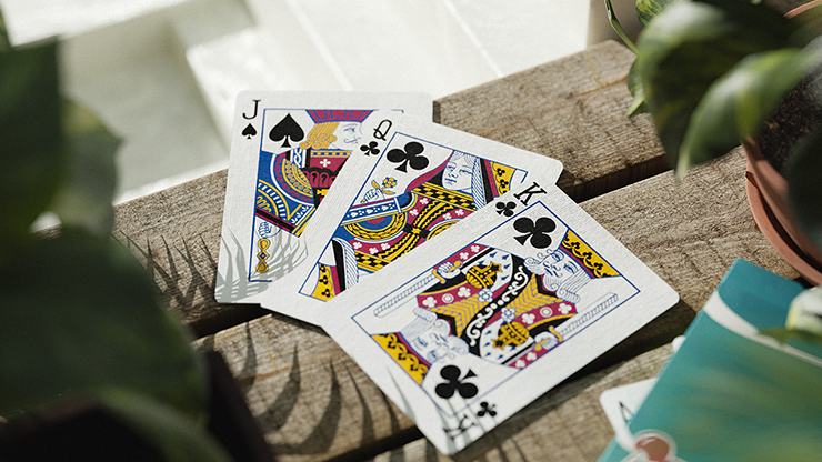 Cherry Casino (Tropicana Teal) Playing Cards