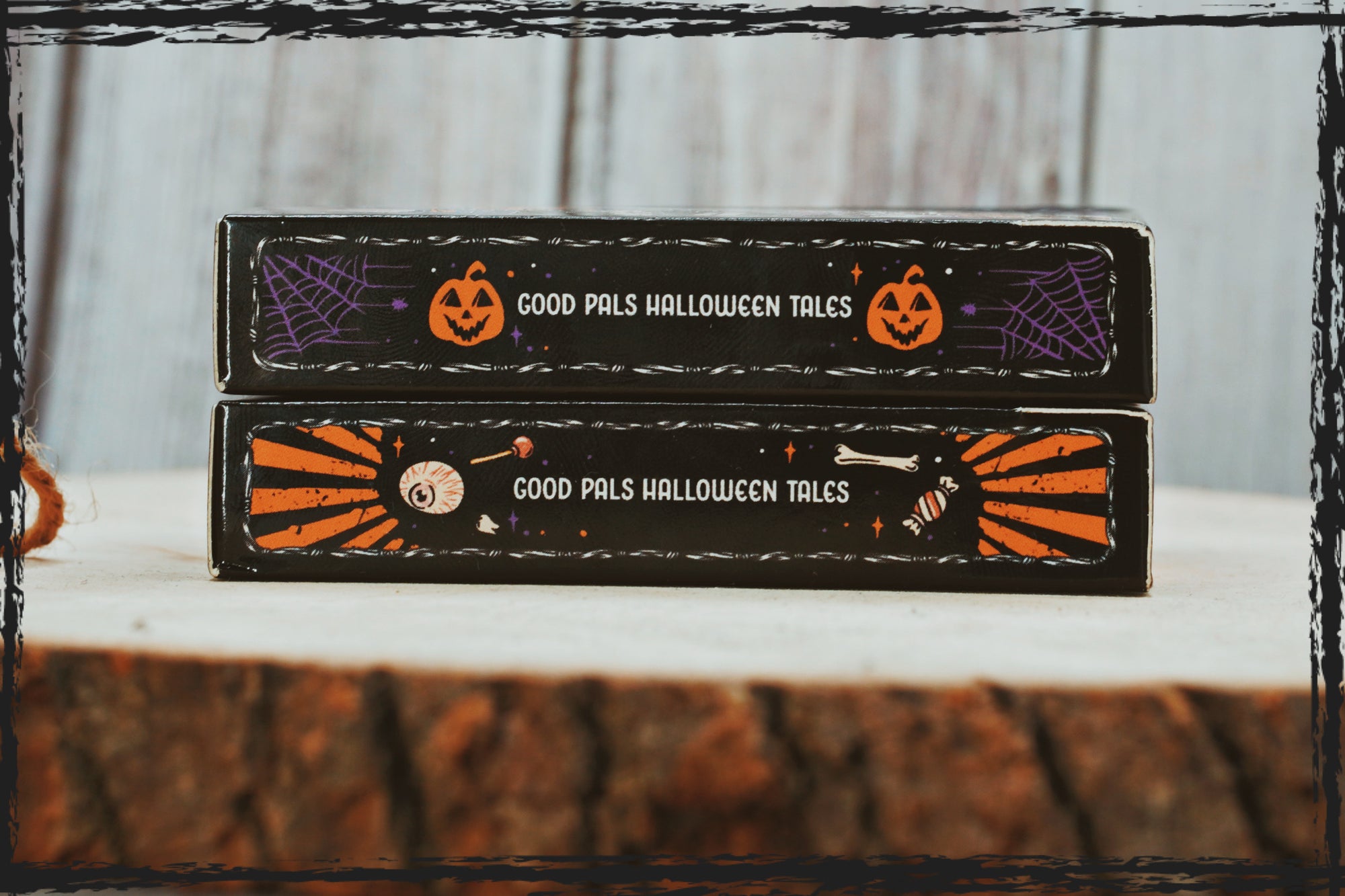 Good Pals Halloween Tales Playing Cards - Gilded Purple (Edition of 75)