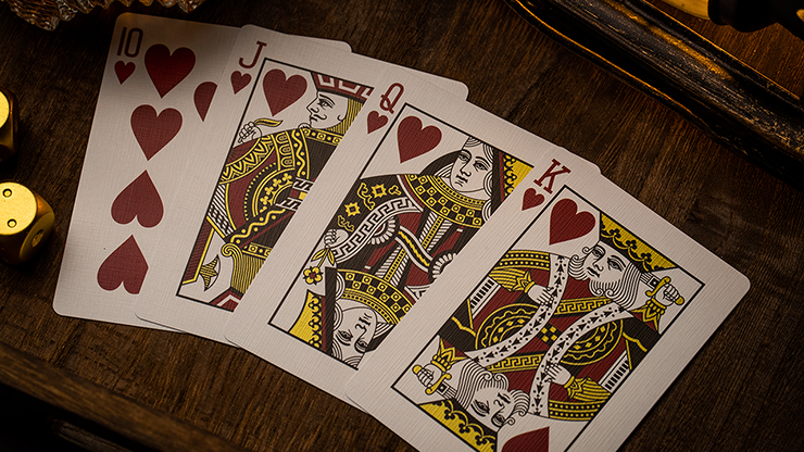 Luxury NOC Playing Cards - Red