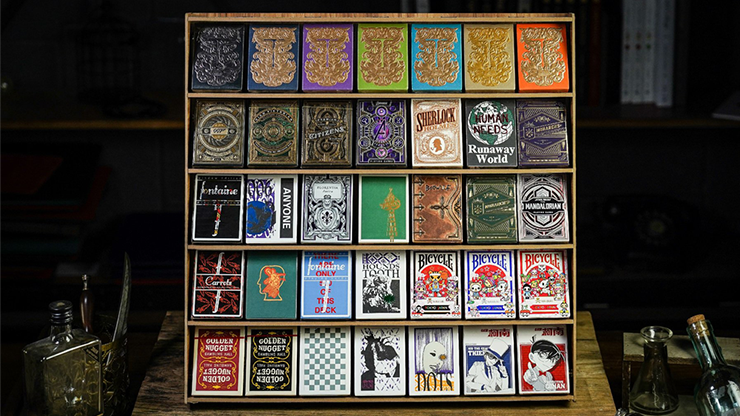 35 Deck Wooden Shelf Display - TCC