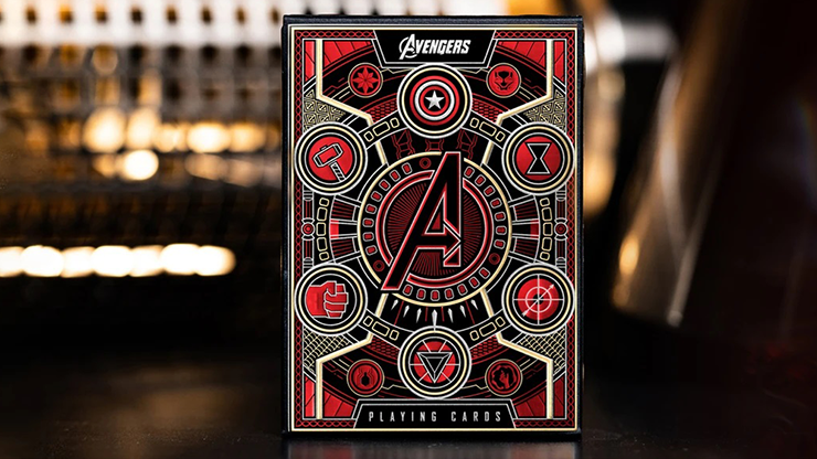 Avengers: Red Edition Playing Cards - Theory 11