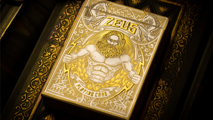 Zeus Mighty Gold Playing Cards