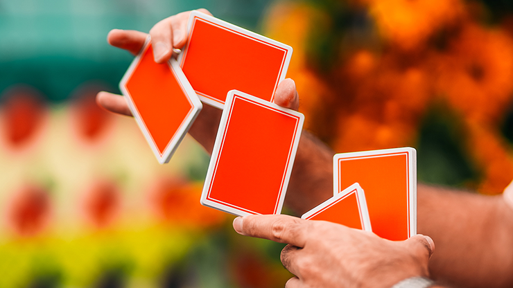 Summer NOC Pro Sunrise (Sunset Orange) Playing Cards
