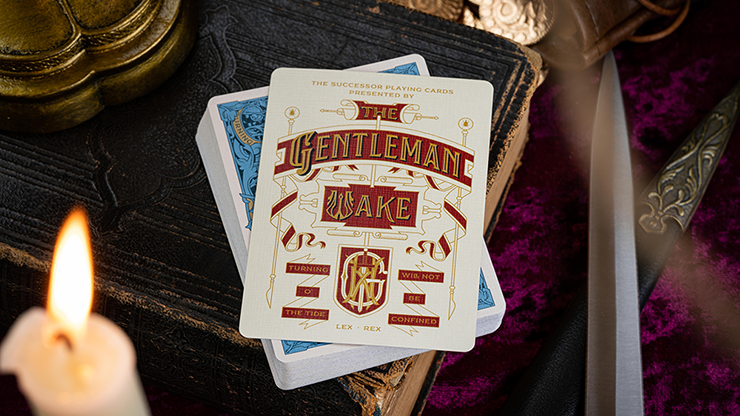 The Successor Royal Blue Playing Cards - The Gentleman Wake