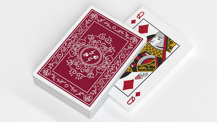 Black Roses Elderot Playing Cards (Fully Marked) *7 days delivery*