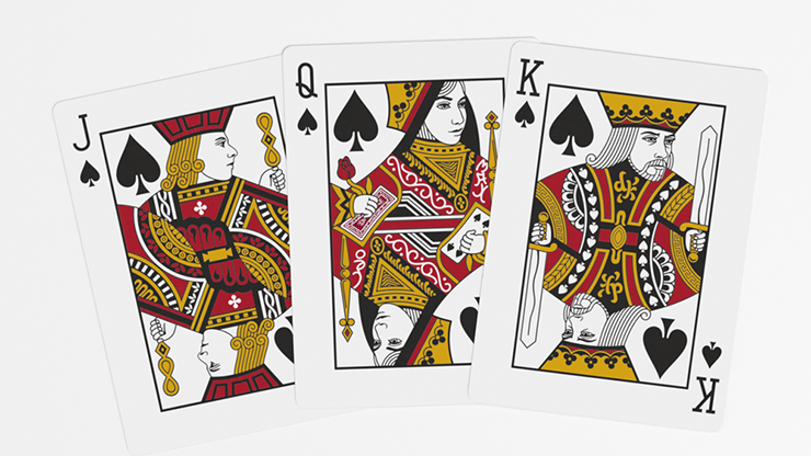 Black Roses Elderot Playing Cards (Fully Marked)