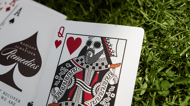 Brown Remedies Playing Cards - Madison x Schneider