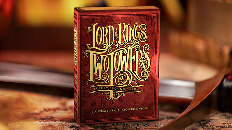 The Lord of The Rings - Two Towers Playing Cards (Foiled Edition) by Kings Wild Project