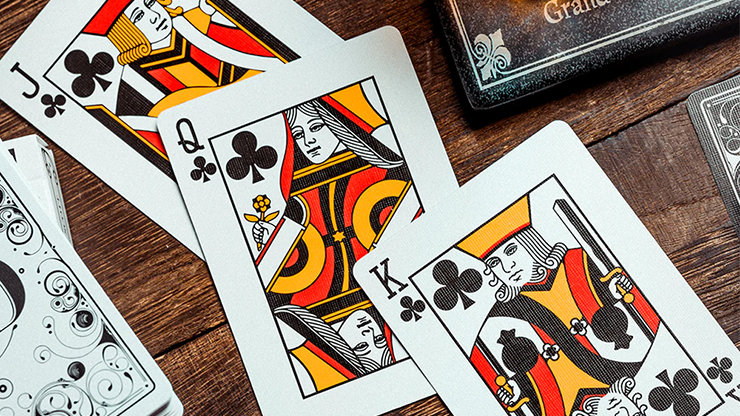 Smoke & Mirrors Playing Cards (Black / White) - Dan & Dave