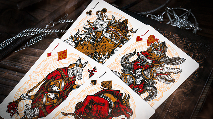 The Keys of Solomon - Blood Pact Playing Cards