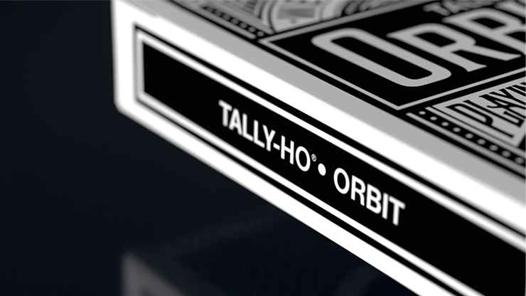 Orbit Tally Ho Circle Back Playing Cards (Black)