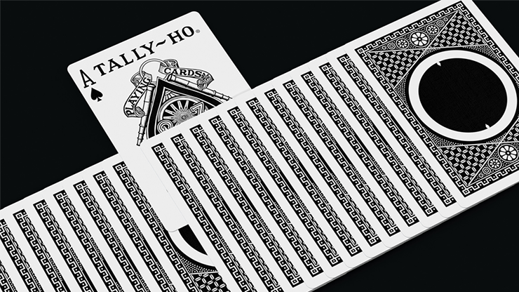 Orbit Tally Ho Circle Back Playing Cards (Black)