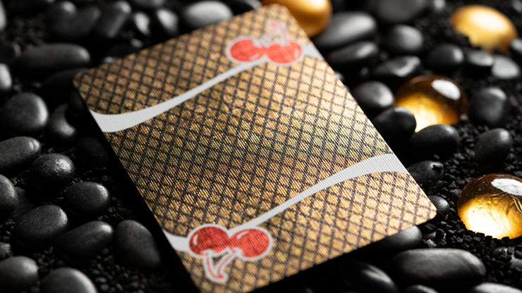 Limited Bee x Cherry 3 Deck Set (Blue, Red & Black) Playing Cards
