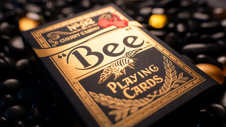Limited Bee x Cherry 3 Deck Set (Blue, Red & Black) Playing Cards