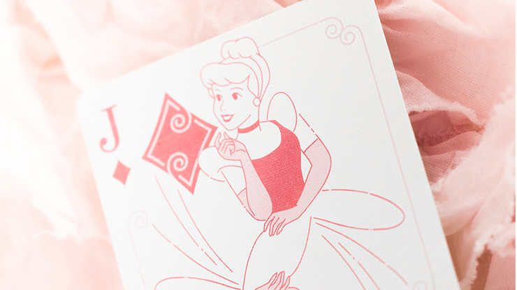 Bicycle Disney Princess Playing Cards - Pink