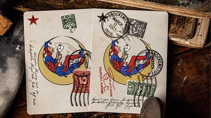 Postage Paid Blue Edition Playing Cards - Kings Wild Project