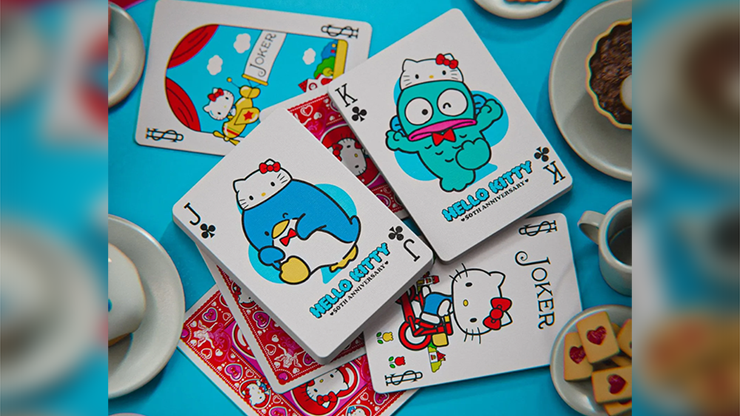Bicycle Hello Kitty 50th Anniversary Playing Cards
