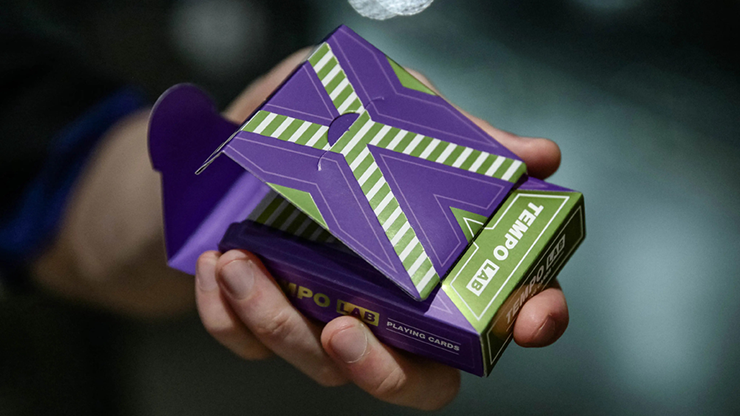 Tempo-Lab Purple Playing Cards *7 days delivery*