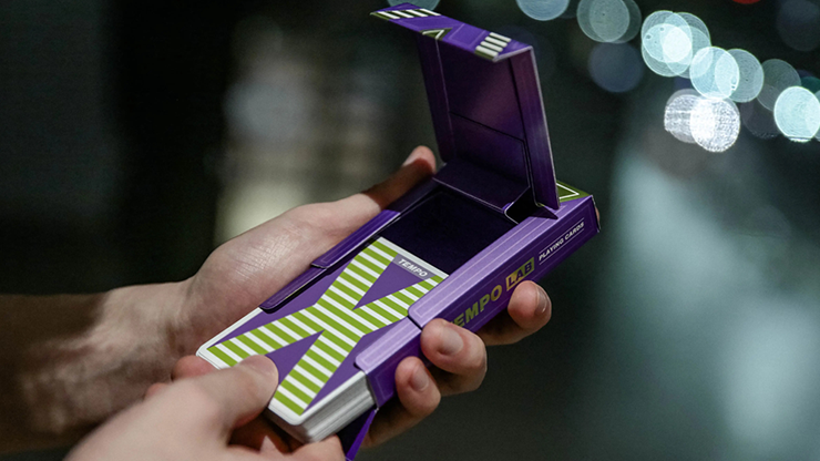 Tempo-Lab Purple Playing Cards *7 days delivery*