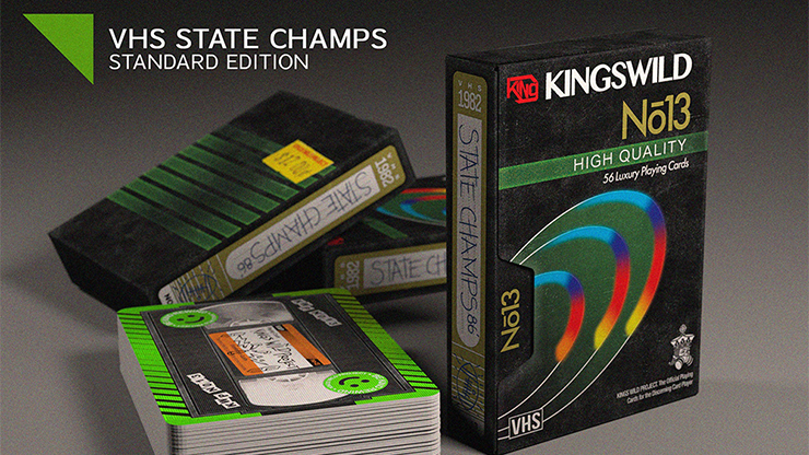 1982 VHS-State Champs Playing Cards - Kings Wild Project