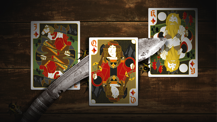 Secret Tale Ragnar White Bee Collector's Playing Cards - Edition of 300