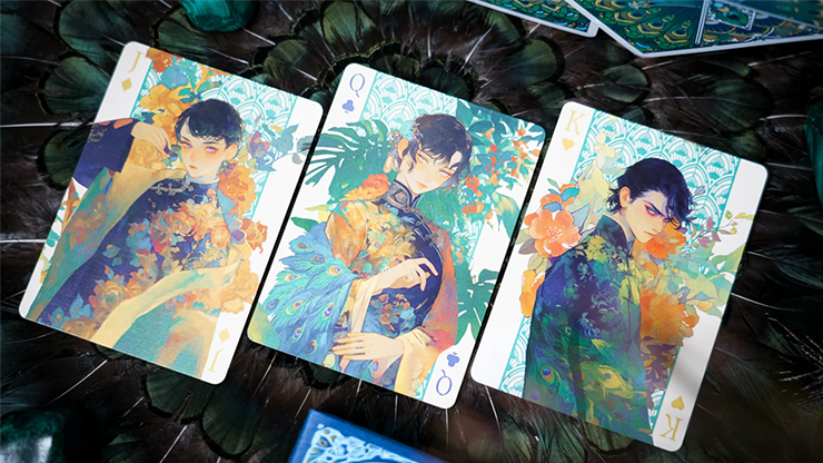 Peacock Playing Cards - TCC Fashion