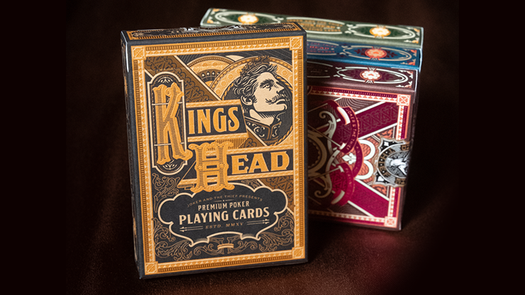 Kings Head Playing Cards (Gold Foil Edition) - Joker & The Thief