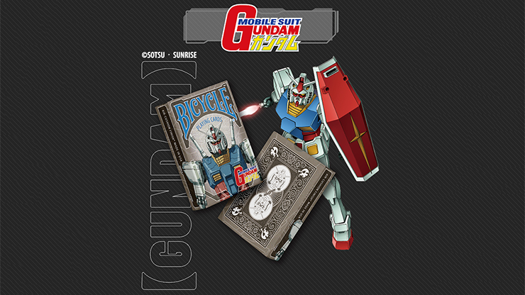 Bicycle Gundam rx78 Playing Cards *PRE-ORDER*