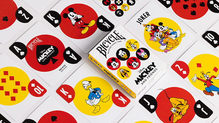 Bicycle Mickey and Friends Playing Cards