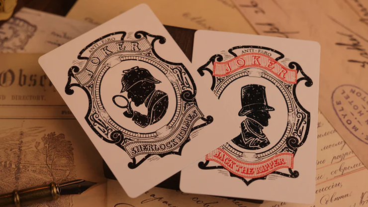Jack the Ripper & Sherlock Holmes (Skewer Edition) Playing Cards - Room One