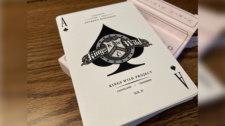 Limited Edition No.13 Table Players Vol.15 Playing Cards - Kings Wild Project